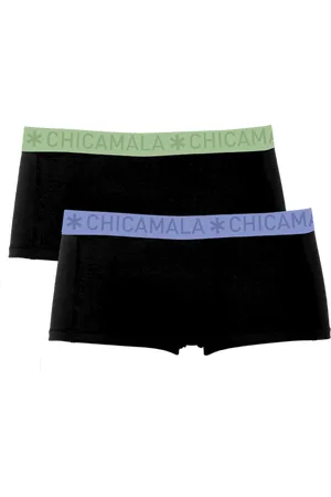 Muchachomalo Meisjes 2-pack boxershorts effen