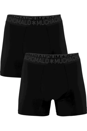 Muchachomalo Heren 2-pack bamboo boxershorts effen