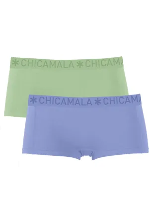 Muchachomalo Dames 2-pack boxershorts effen