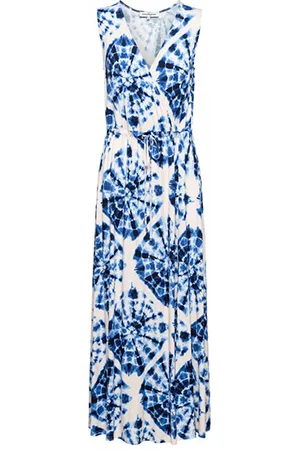 &Co Woman &co women jurk lyla tie-dye light navy