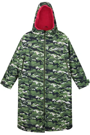 Regatta Uniseks camouflage oversized veranderjas voor volwassenen