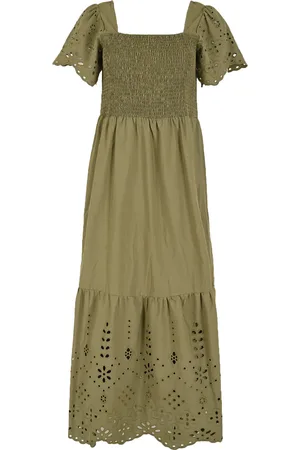 Maicazz Jernet jurk pale green