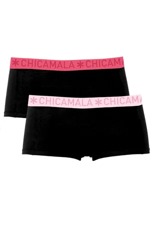 Muchachomalo Meisjes 2-pack boxershorts effen