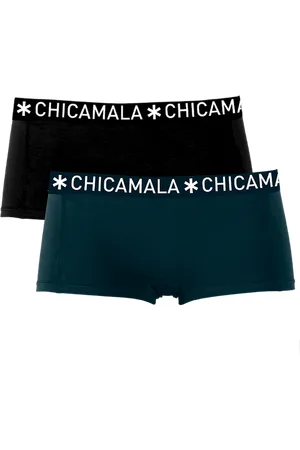 Muchachomalo Meisjes 2-pack boxershorts effen