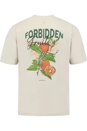 Pure Path Forbidden fruits t-shirt sand
