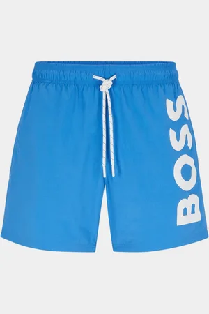 Falke Boss black zwembroek blauw octopus 10197683 03 50469594/432