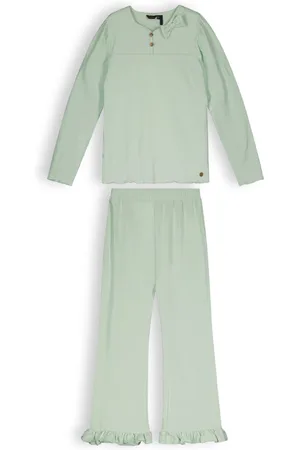 NoNo Meisjes pyjama kushion soft pistache