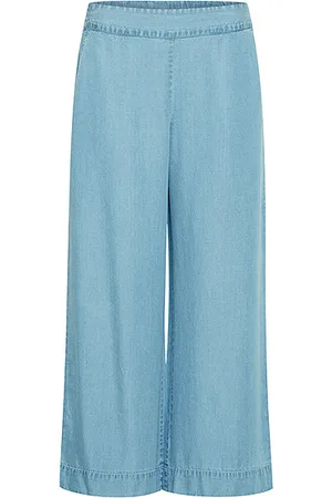 FRANSA Broek 20613863 mid blue denim