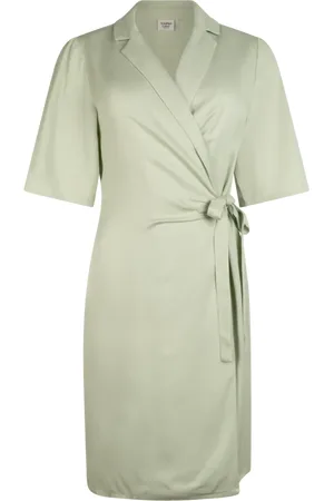 ANOTHER LABEL Milou dress sage green