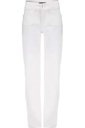 Frankie & Liberty Meisjes jeans broek bootcut love krijt denim