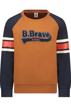 B.Nosy Jongens sweater artwork wood