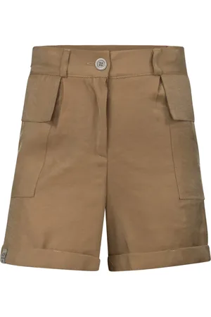 KIEstone Meisjes short sandy camel