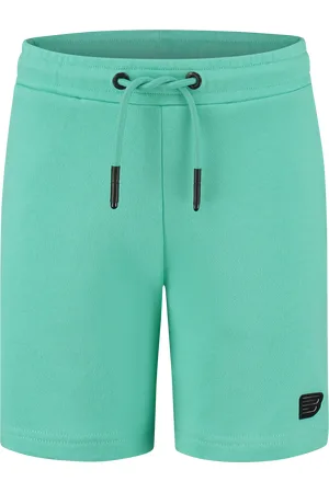 Ballin Short met logo donker mint
