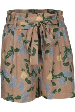 KIEstone Meisjes short bloemen juke