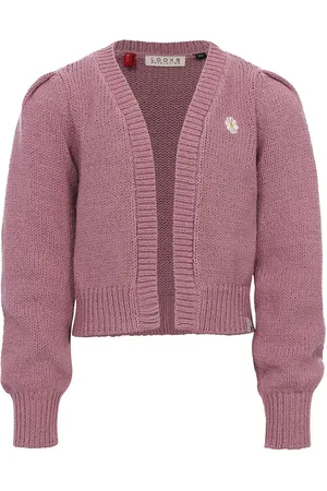 LOOXS Revolution Meisjes trui gebreid mauve blush