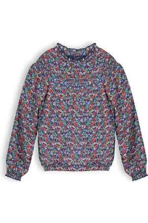 NoNo Meisjes blouse floral tanily ensign