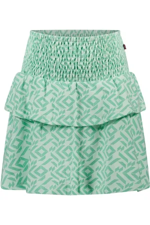 MAYCE Meisjes rok mint aop