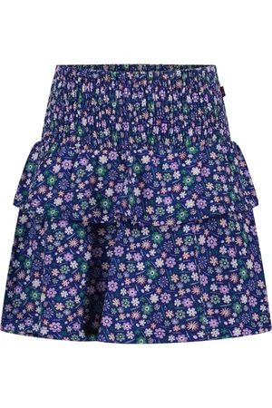 MAYCE Meisjes rok bloemen aop