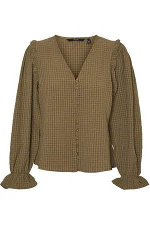 VERO MODA Vmkarin vera ls shirt wvn dessin