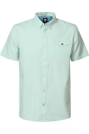 Petrol Industries Men shirt short sleeve aop licht