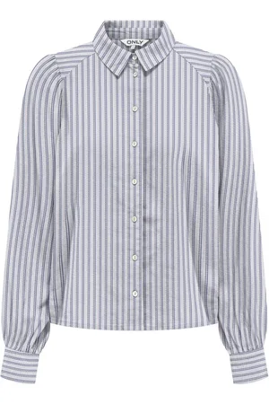 ONLY Onlcaro ls linen bl puff shirt cc dessin