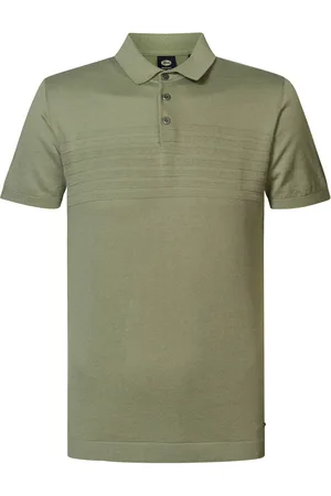Petrol Industries Men knitwear polo olijf