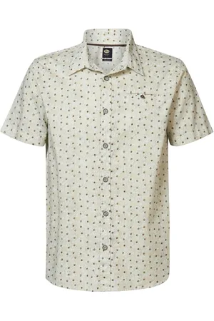 Petrol Industries Men shirt short sleeve aop zand dessin