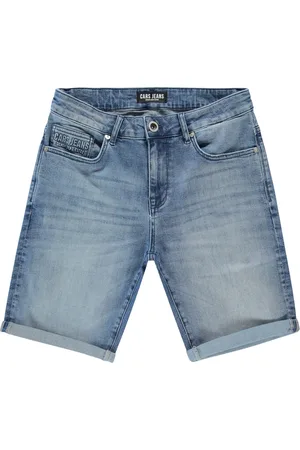 Cars Falcon short bleached uaed blue denim