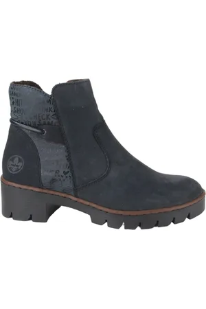 Rieker X5755-14 dames enkellaarzen sportief