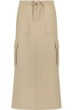 NUKUS Fw240715 9 brooklyn skirt sand