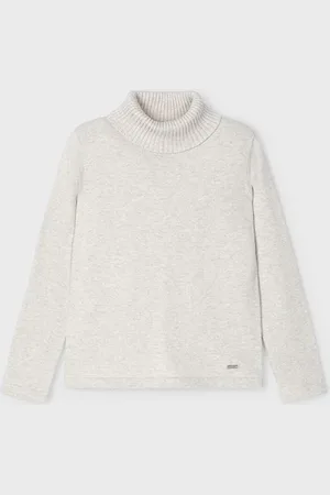 Mayoral Meisjes basic gebreide coltrui h.alpaca
