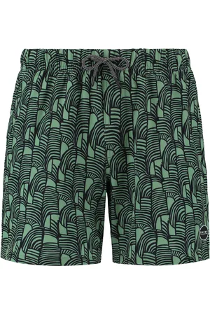 Shiwi Heren zwemshort abstract jungle
