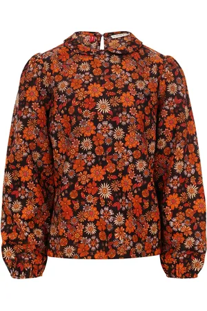 LOOXS Revolution Meisjes blouse retro rib retro floral