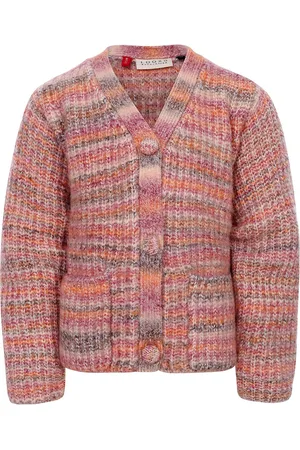 LOOXS Revolution Meisjes vest gebreid multi streep