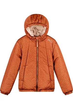 Moodstreet Meisjes winterjas jet rust