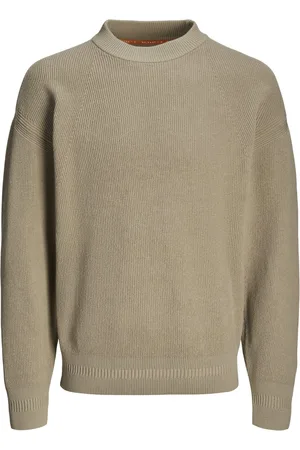 JACK & JONES Jcooutdoor knit mock neck sn licht