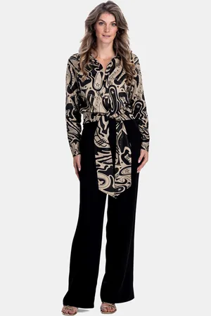 MUCHO GUSTO Blouse antwerpen met -beige 
