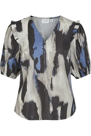 VILA Vimalli 24 v-neck top #7 s dessin