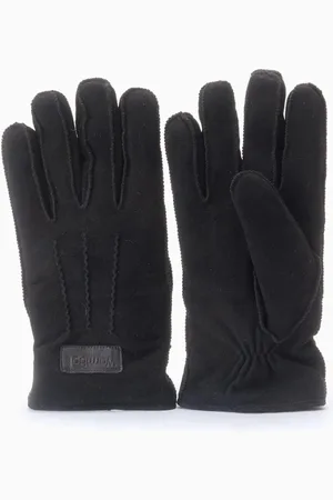 Warmbat Gloves men glo 4090 goat suede 99 black