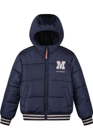 Moodstreet Jongens winterjas baseball justin navy