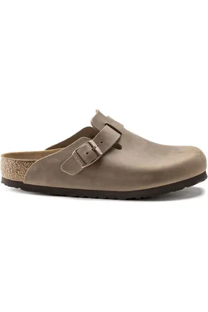 Birkenstock Boston vetleer tabacco normaal voetbal