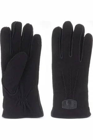 Warmbat Women gloves glo 3090 99 black goat suede