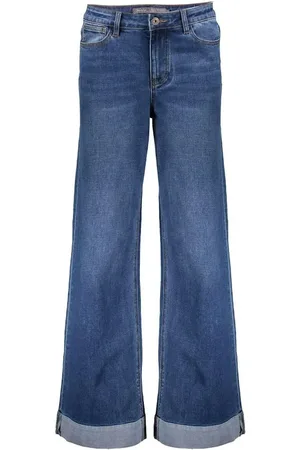 Geisha 41517-10 812 jeans wide blue denim stonewash