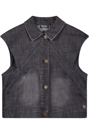 Like Flo Meisjes jeans gilet doris