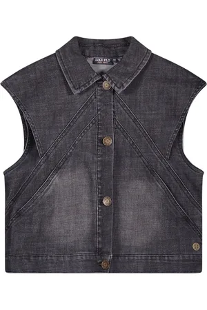 Like Flo Meisjes jeans gilet doris