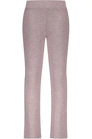 Le Chic Meisjes zacht gebreid flair legging datsy sweet plums
