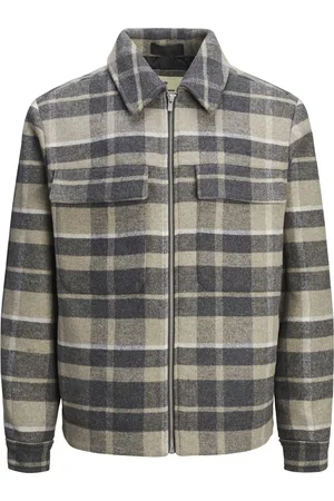 JACK & JONES Jprblurussel wool blend jacket sn dessin