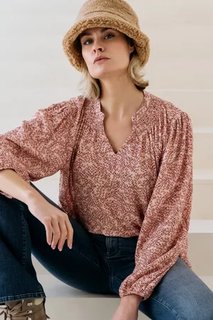 Maicazz Blouse kim pink spot