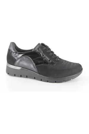Waldläufer 626k02-413-001 dames veterschoenen sportief