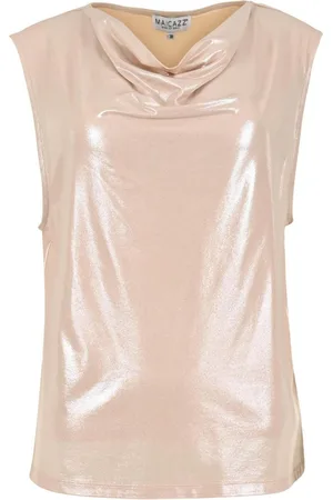 Maicazz Top kienne gold metallic